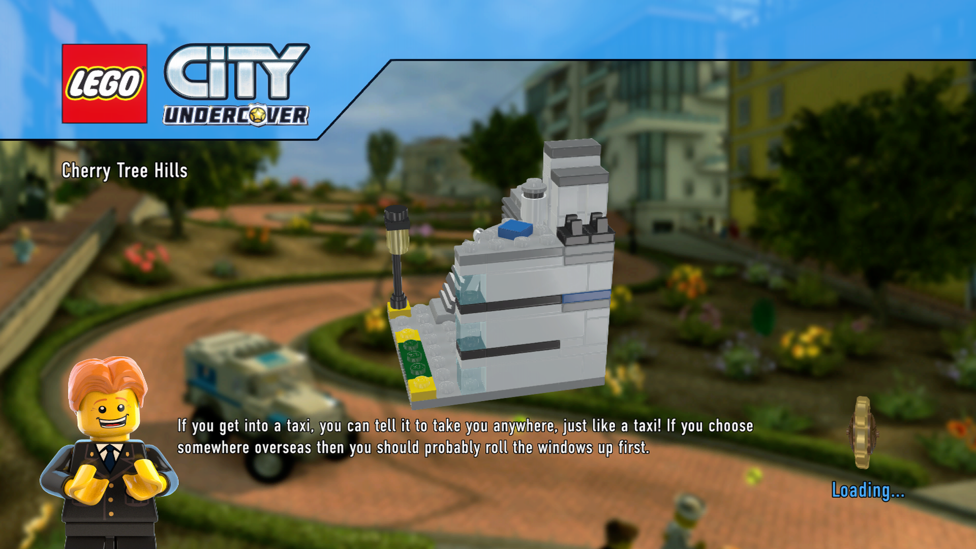 Lego City Undercover Loading Screen