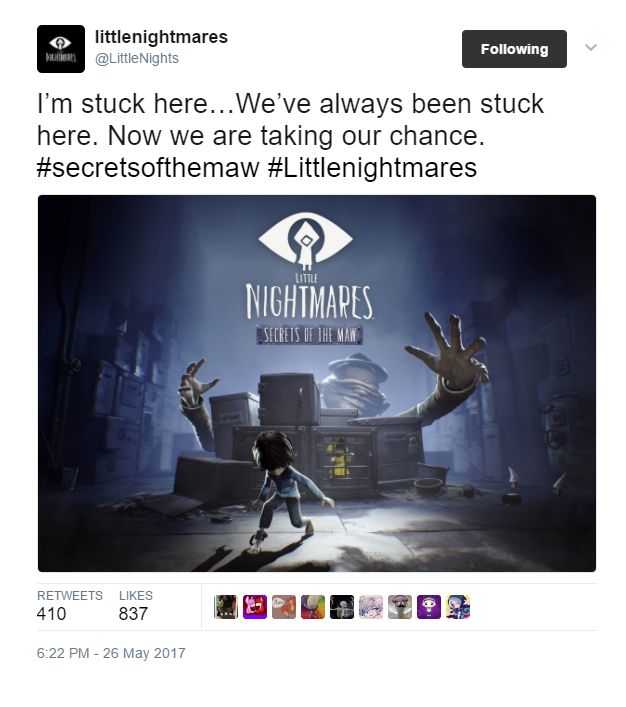 Little nightmares secrets of the maw