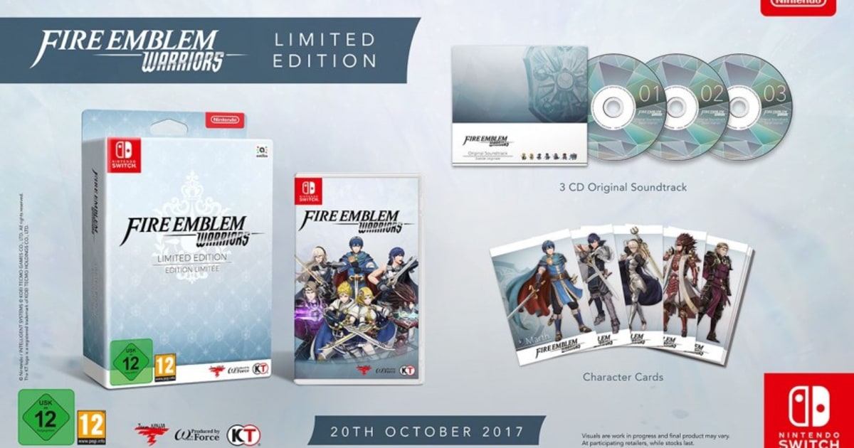 Fire Emblem Warriors limited edition