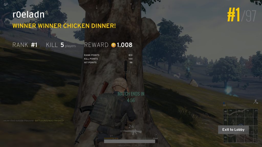 Impressions of PUBG on Xbox One