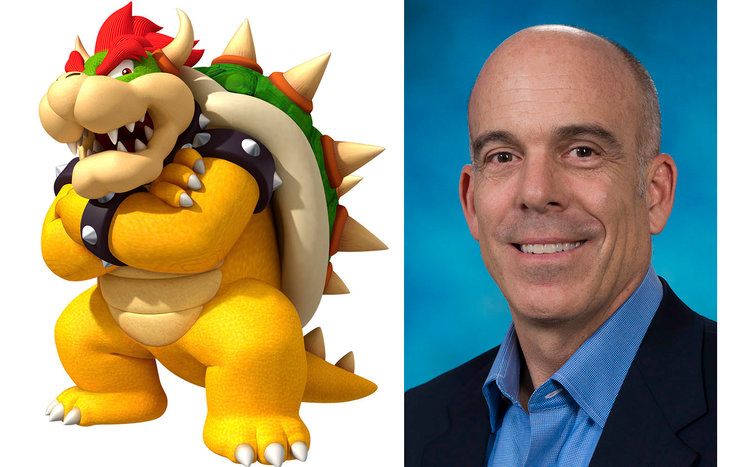Doug Bowser next to Bowser