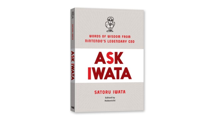 Ask Iwata: Words of Wisdom from Satoru Iwata